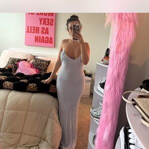 NWT Peppermayo Crochet Maxi Dress